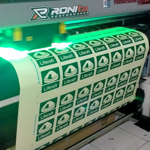 Detail Jual Sticker Glow In The Dark Nomer 49