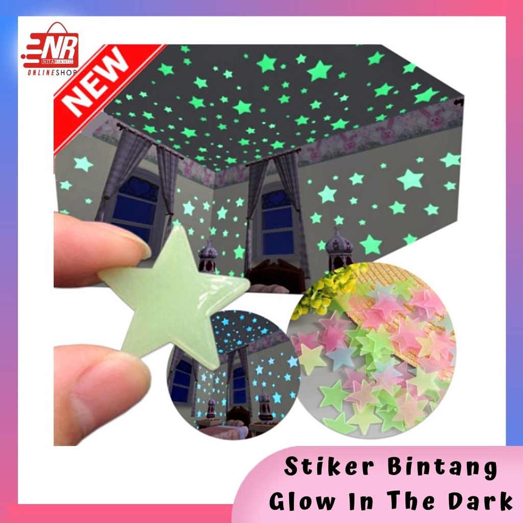 Detail Jual Stiker Glow In The Dark Nomer 20