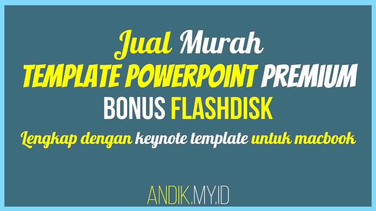 Detail Jual Template Powerpoint Nomer 3