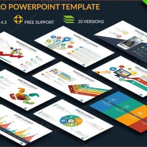 Detail Jual Template Powerpoint Nomer 45