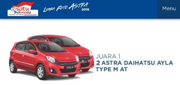 Detail Juara Lomba Foto Astra 2018 Nomer 13