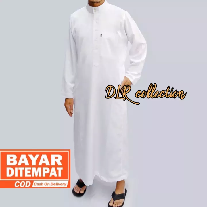 Detail Jubah Arab Pria Nomer 5