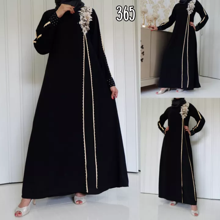 Detail Jubah Hitam Arab Nomer 10