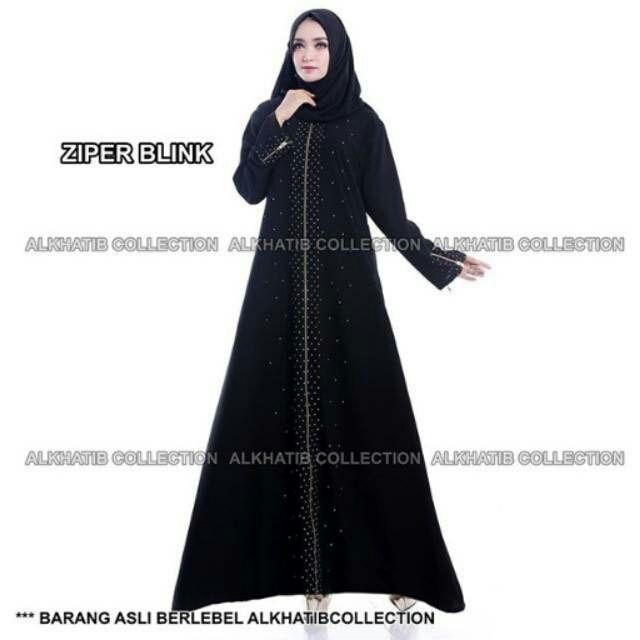 Detail Jubah Hitam Arab Nomer 18