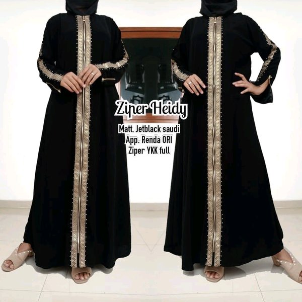 Detail Jubah Hitam Arab Nomer 26