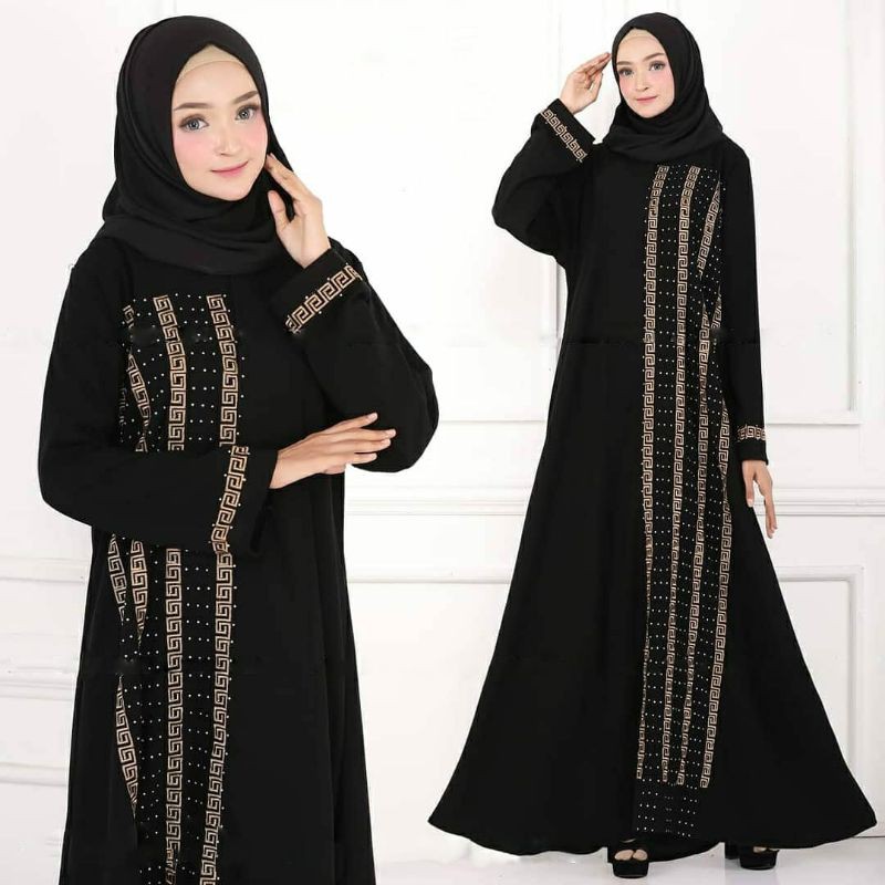 Detail Jubah Hitam Arab Nomer 28