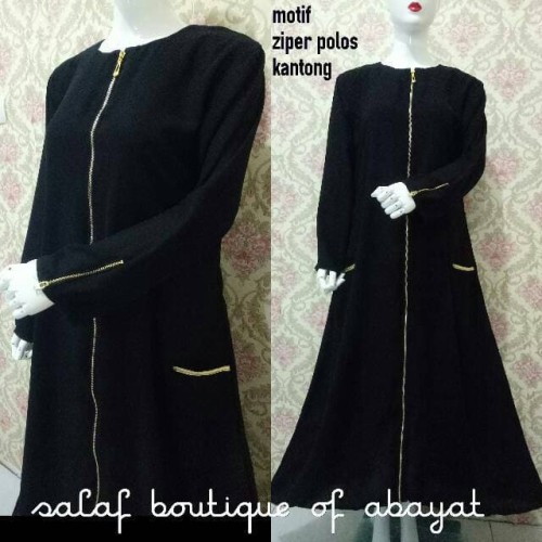 Detail Jubah Hitam Arab Nomer 44