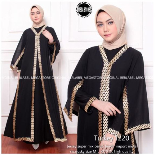 Detail Jubah Hitam Arab Nomer 45