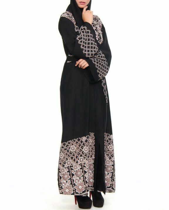 Detail Jubah Hitam Arab Nomer 51