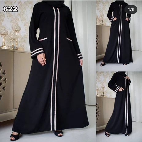 Detail Jubah Hitam Arab Nomer 53