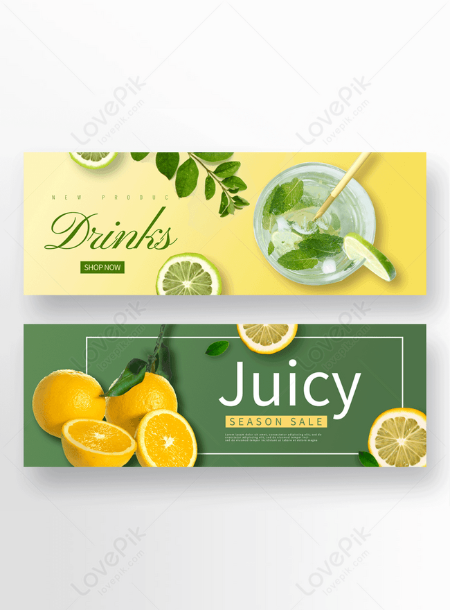 Detail Juice Banner Design Nomer 55