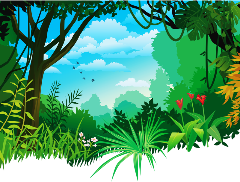 Detail Jungle Background Png Nomer 17