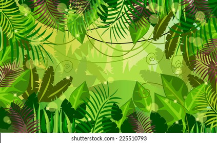 Detail Jungle Wallpaper Cartoon Nomer 24