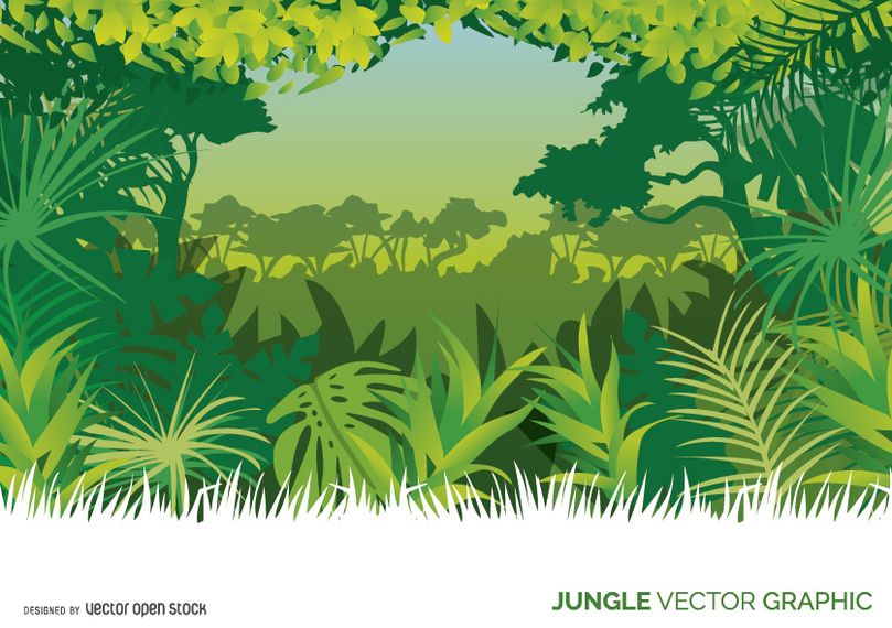 Detail Jungle Wallpaper Cartoon Nomer 27