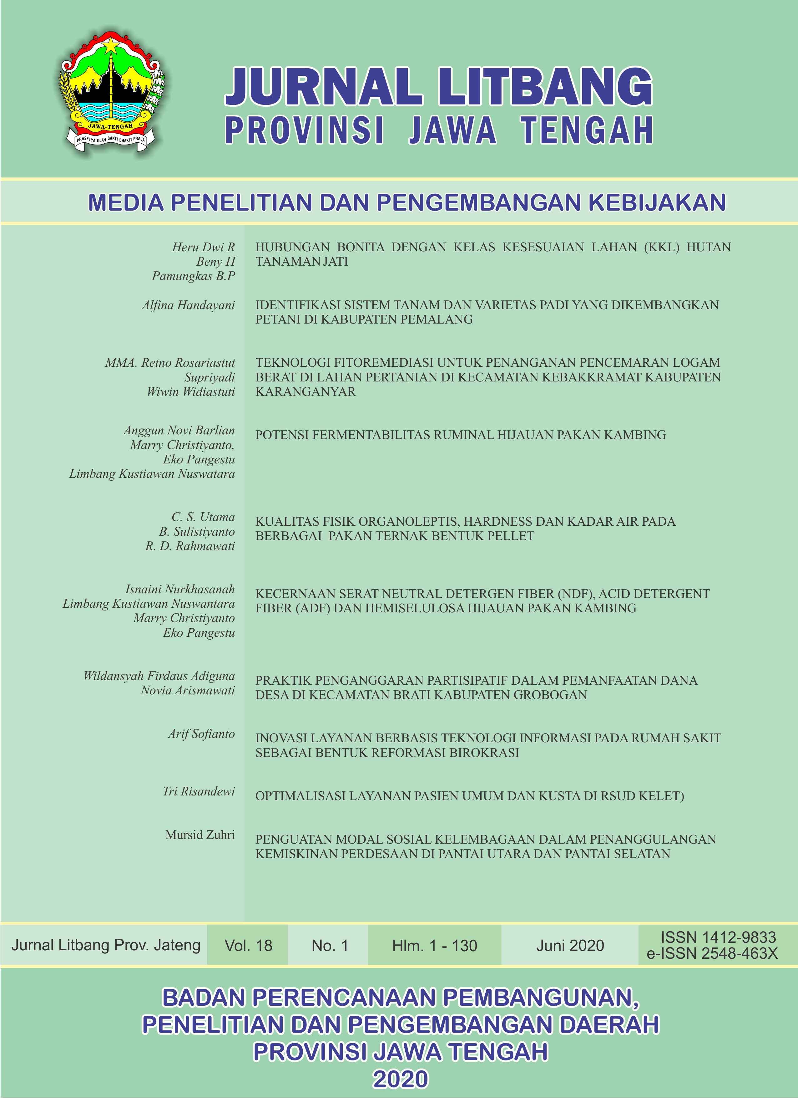 Detail Jurnal Rumah Sakit Nomer 41