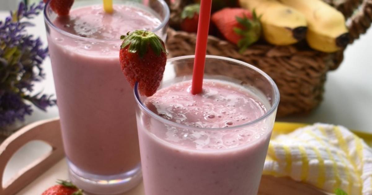 Detail Jus Strawberry Mix Pisang Nomer 4