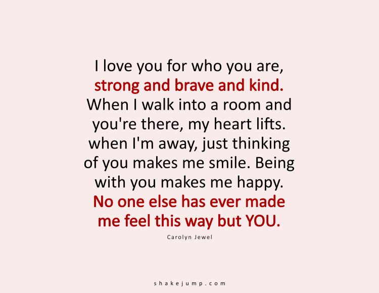 Just Because I Love You Quotes For Him - KibrisPDR