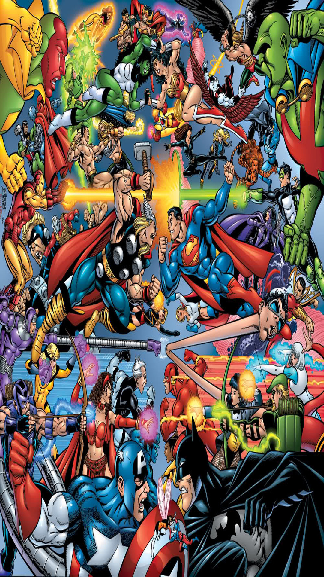 Detail Justice League Vs Avengers Wallpaper Nomer 14