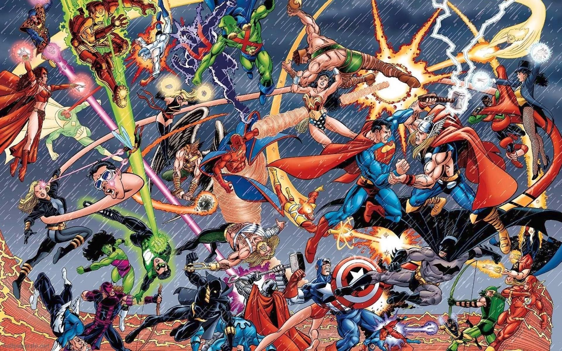 Detail Justice League Vs Avengers Wallpaper Nomer 25