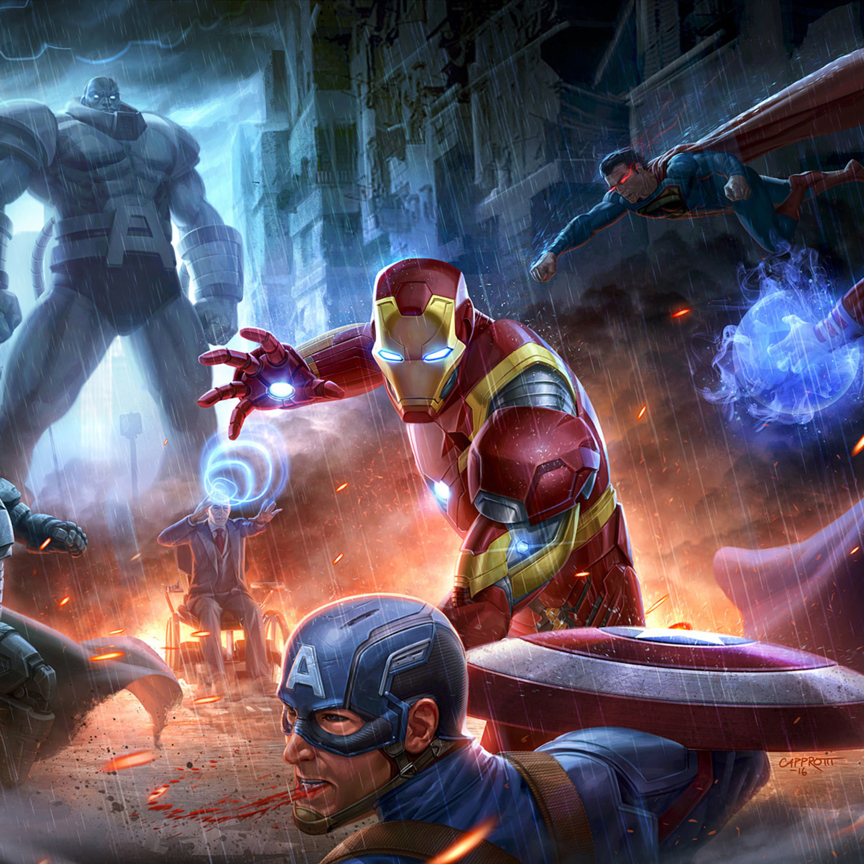 Detail Justice League Vs Avengers Wallpaper Nomer 35