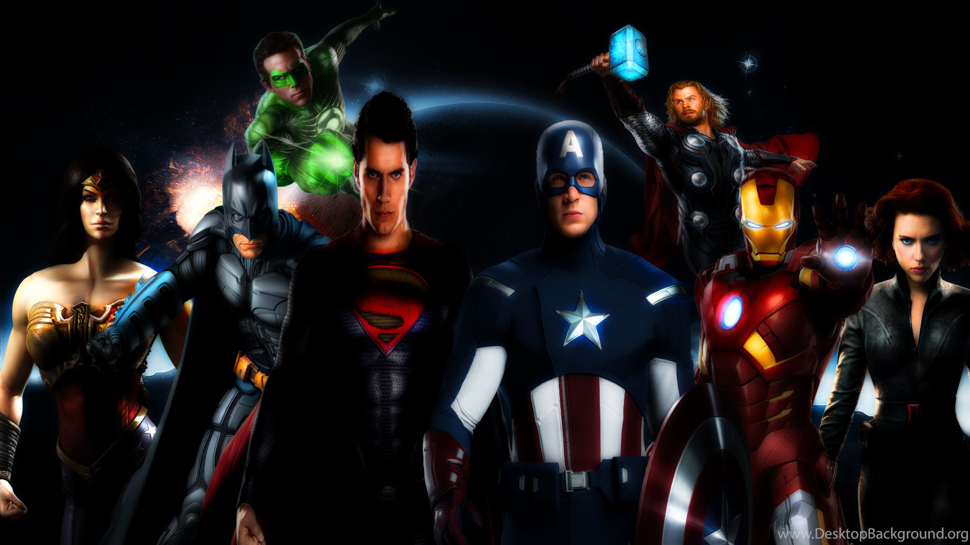 Detail Justice League Vs Avengers Wallpaper Nomer 55