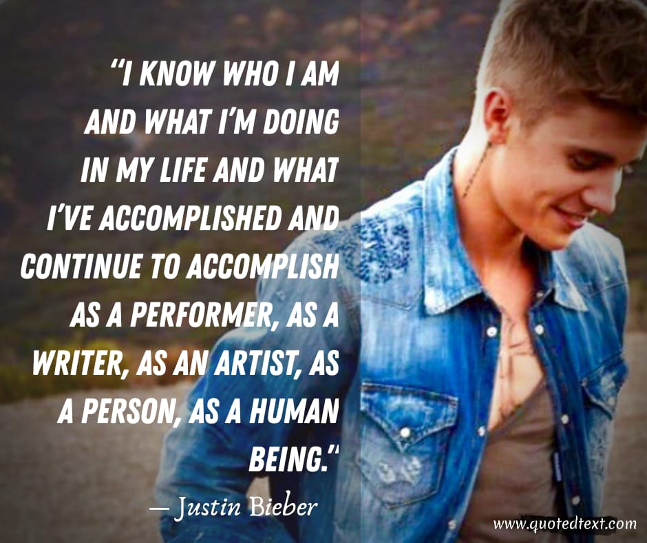 Detail Justin Bieber Quotes Nomer 18