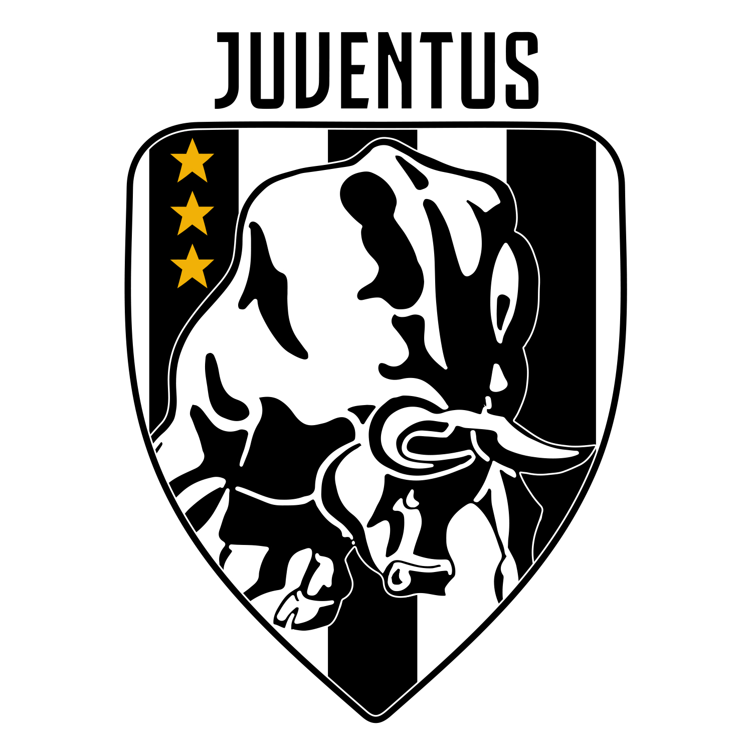 Detail Juventus Logo 3 Stars Nomer 35