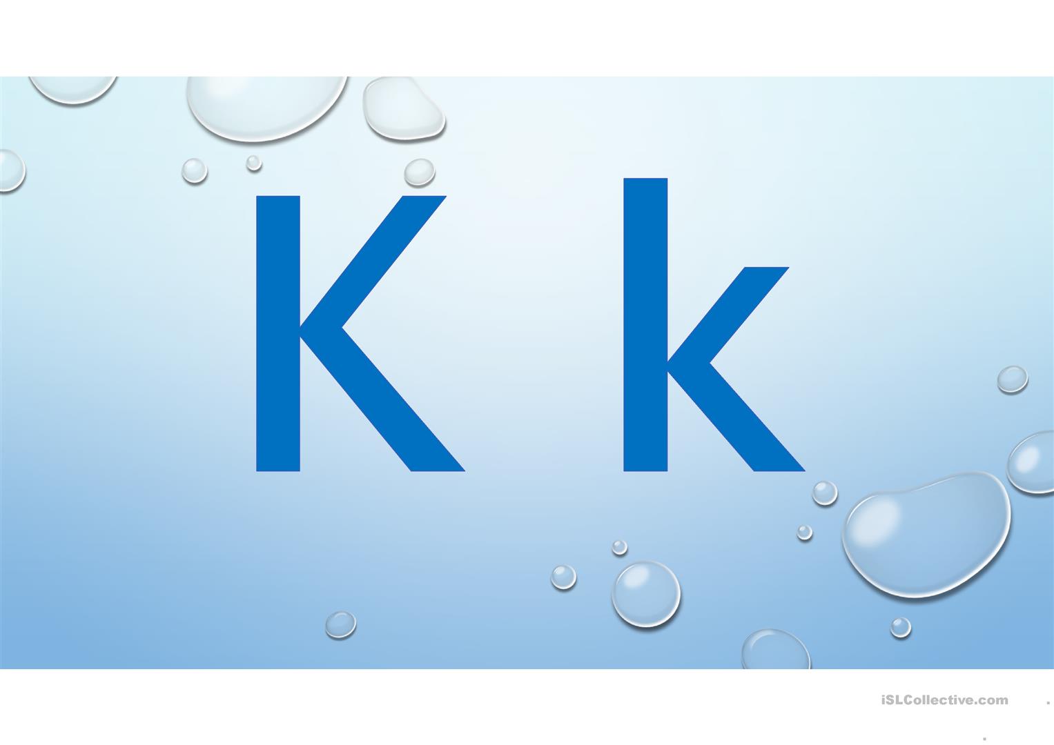 Detail K Letter Words Images Nomer 32