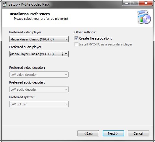 Detail K Lite Codec Media Player Nomer 44