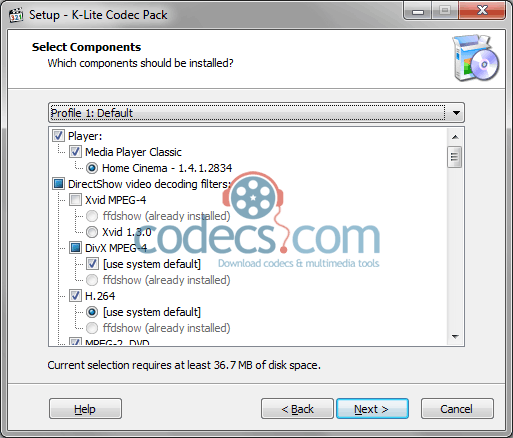 Detail K Lite Codec Media Player Nomer 6