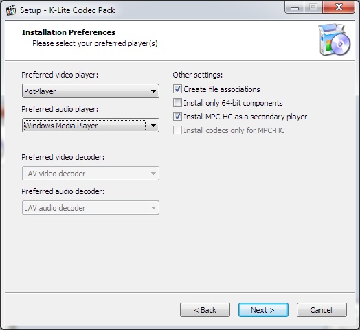 Detail K Lite Codec Media Player Nomer 52