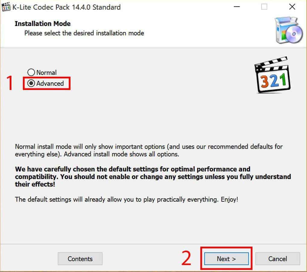 Detail K Lite Codec Pack Nomer 11