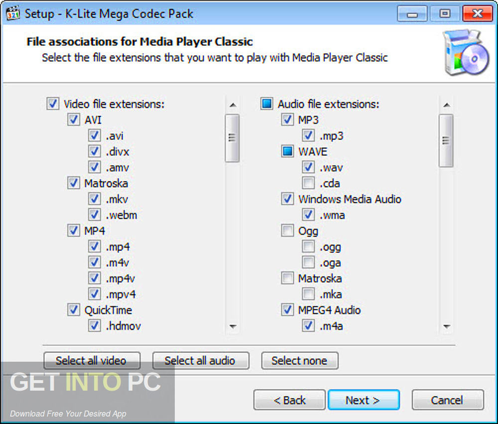 Detail K Lite Codec Pack Nomer 14