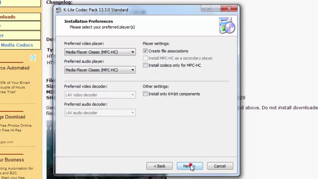 Detail K Lite Codec Pack Nomer 55