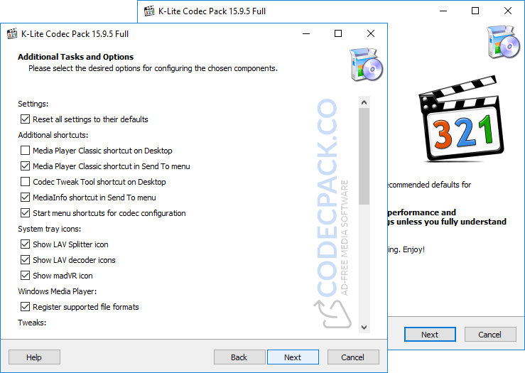Detail K Lite Codec Pack Nomer 8