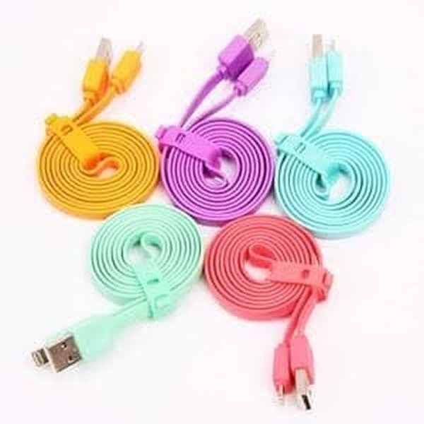 Detail Kabel Data Warna Warni Nomer 3