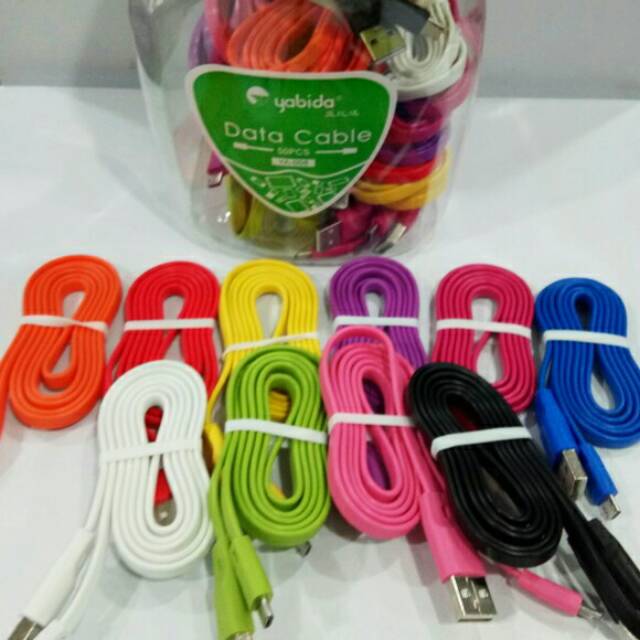 Detail Kabel Data Warna Warni Nomer 23