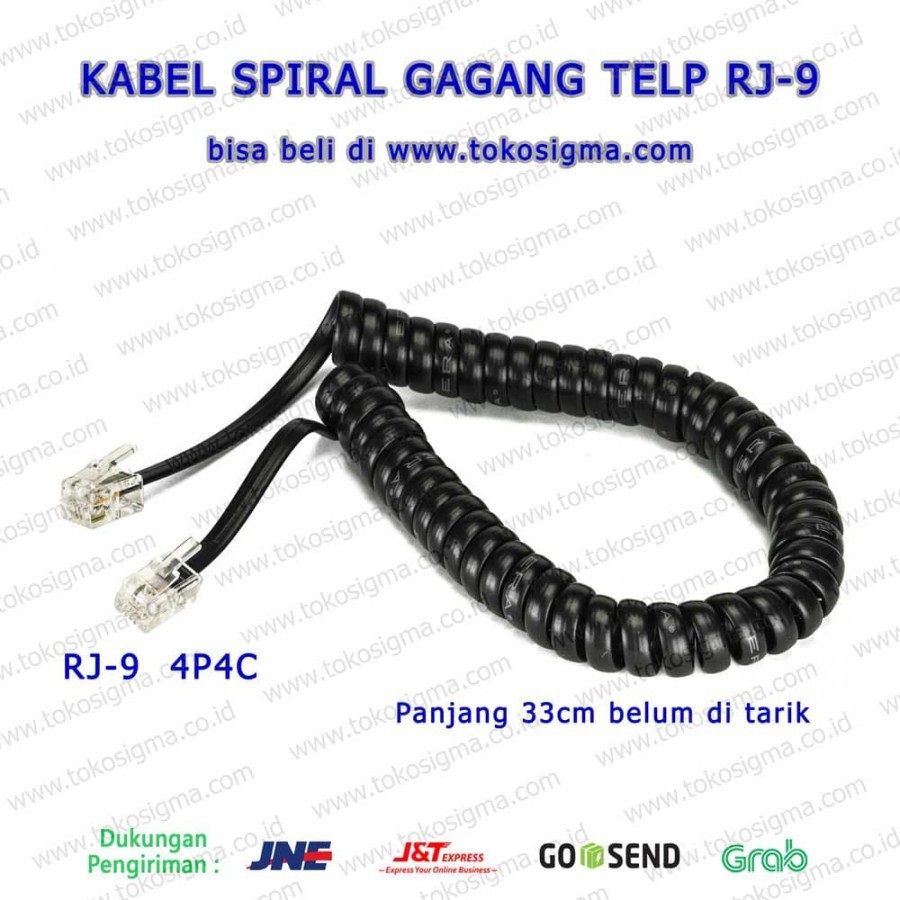 Detail Kabel Telepon Spiral Nomer 26