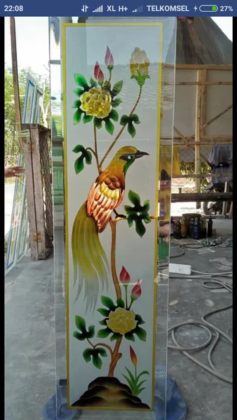 Detail Kaca Gambar Bunga Nomer 3