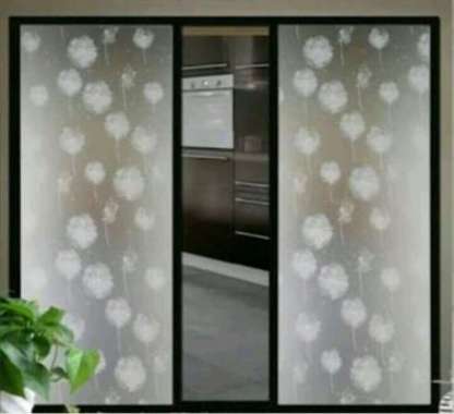 Detail Kaca Jendela Motif Bunga Terbaru Nomer 47