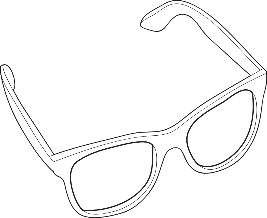 Detail Kaca Mata Vector Nomer 19
