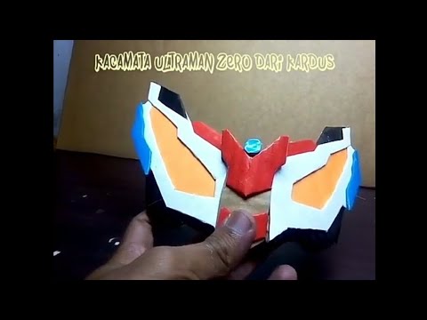 Detail Kacamata Ultraman Zero Nomer 8