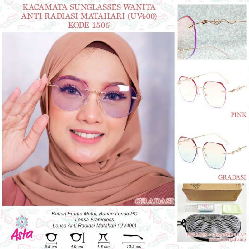 Detail Kacamata Wanita Keren Nomer 27