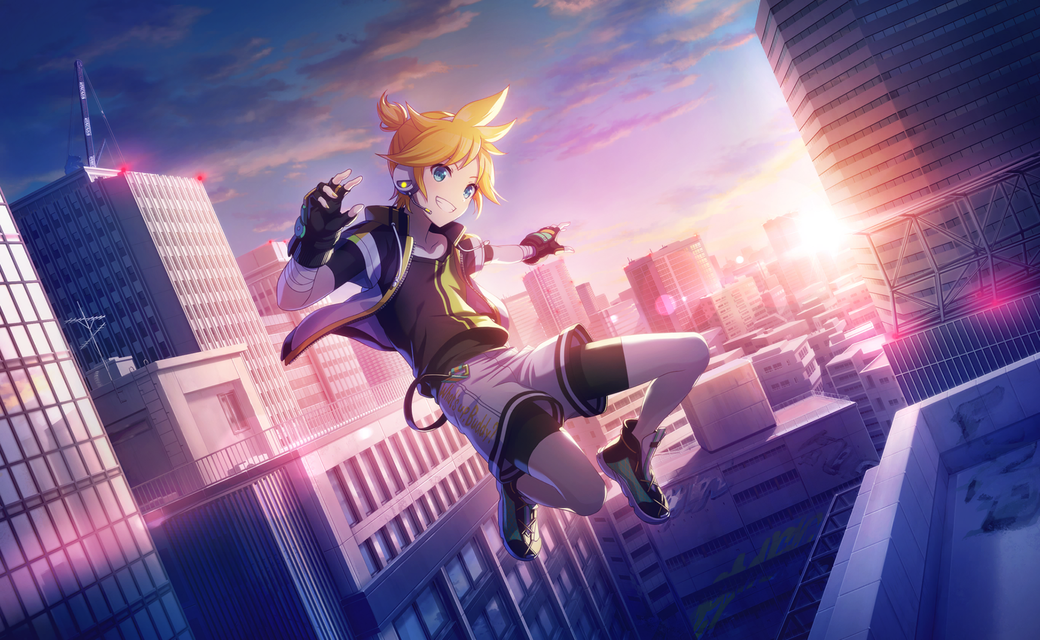 Detail Kagamine Len Wallpaper Nomer 16