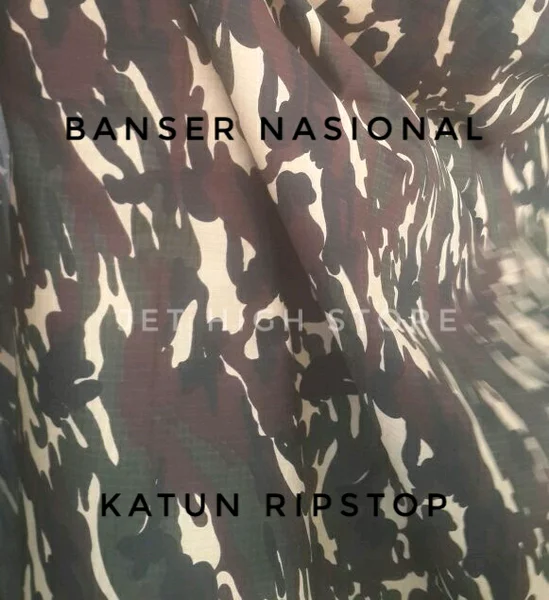 Detail Kain Loreng Banser Nasional Nomer 36