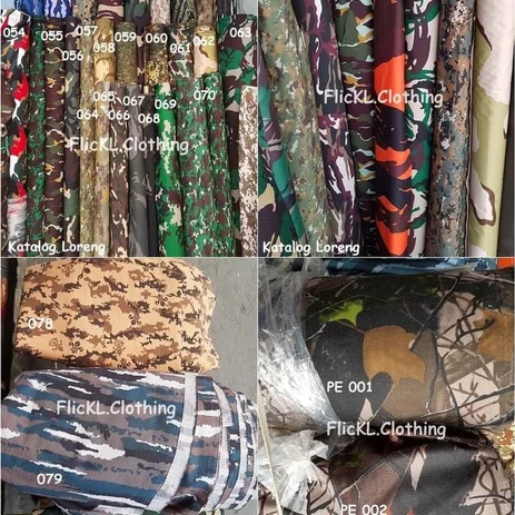 Detail Kain Loreng Pramuka Nomer 33