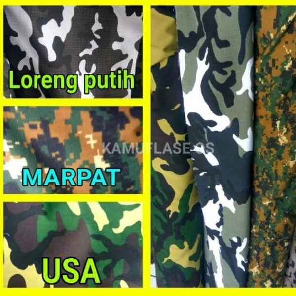 Detail Kain Loreng Pramuka Nomer 54