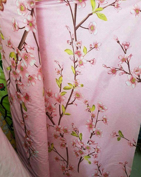 Detail Kain Motif Bunga Sakura Nomer 15