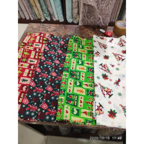 Detail Kain Motif Natal Nomer 17