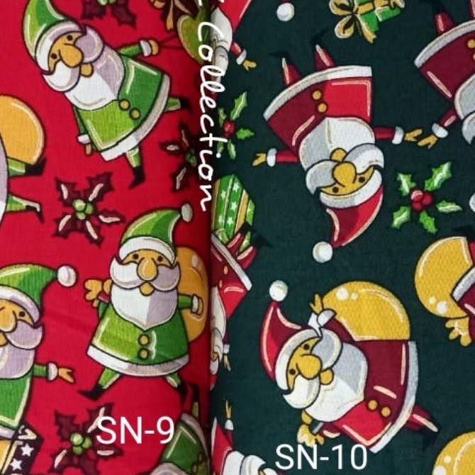 Detail Kain Motif Natal Nomer 26